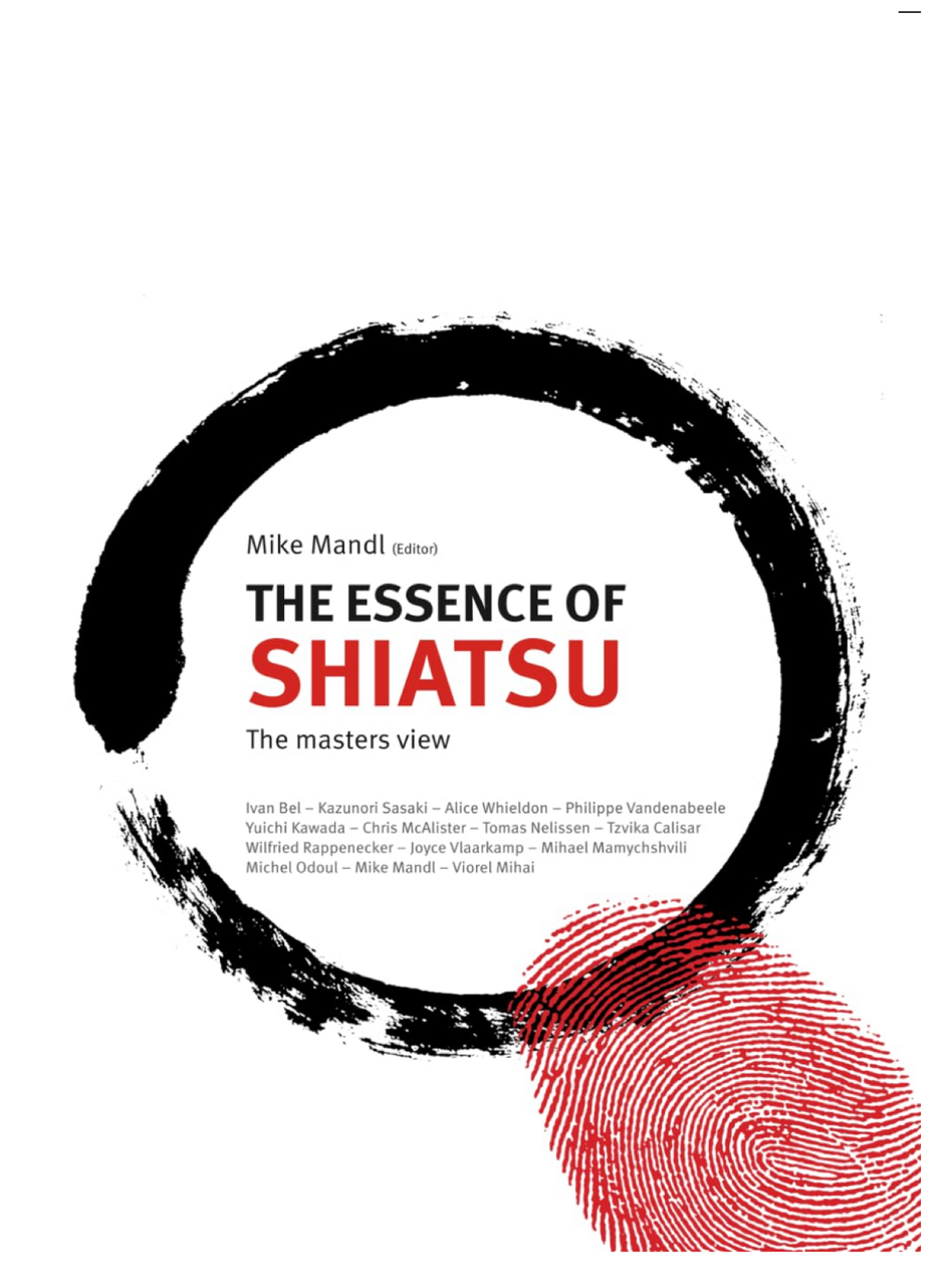 Essence of Shiatsu COVER