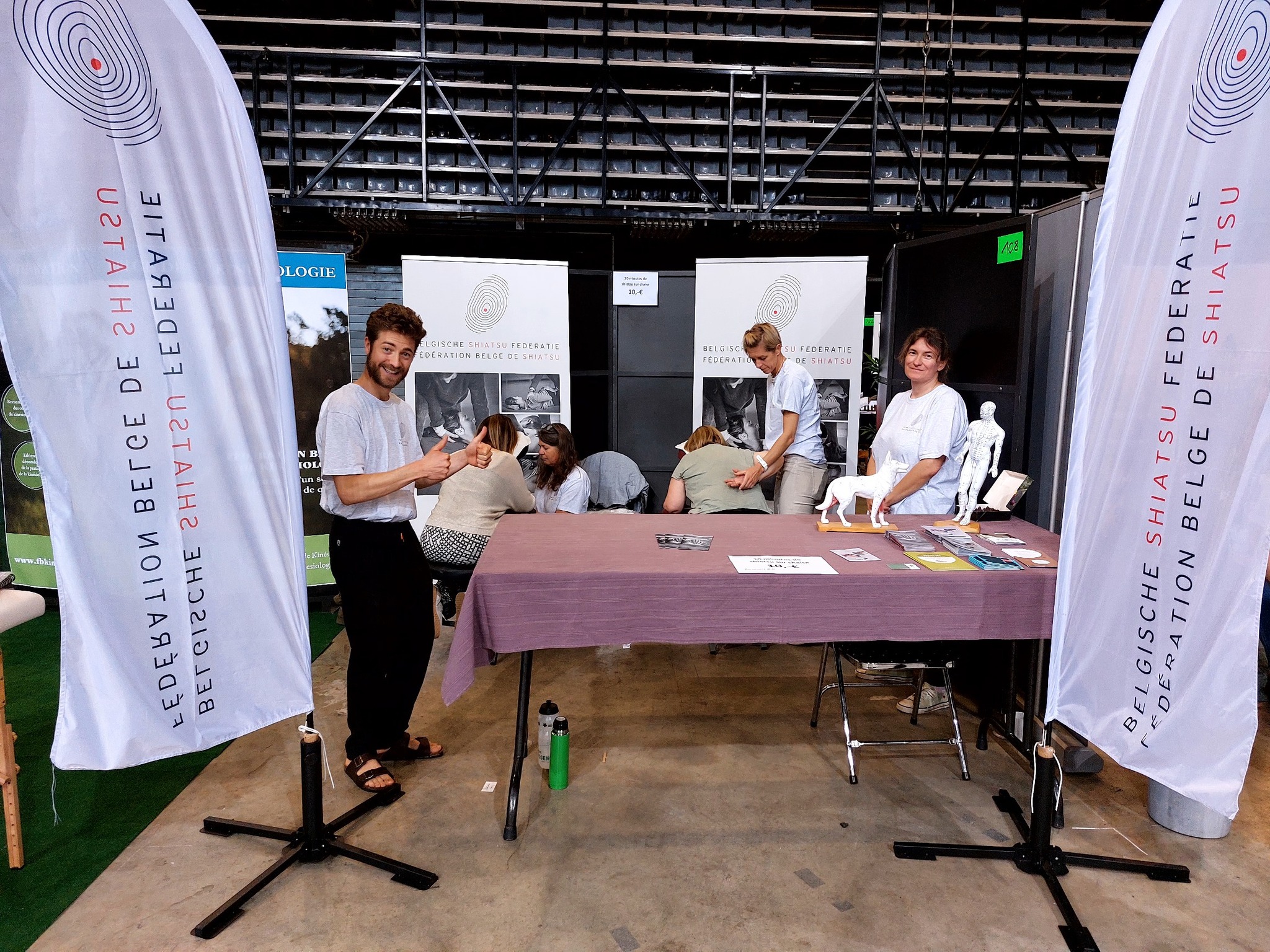 stand Salon des métiers du bien être 2022