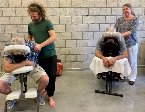 stoelmassage chronische pijn 1